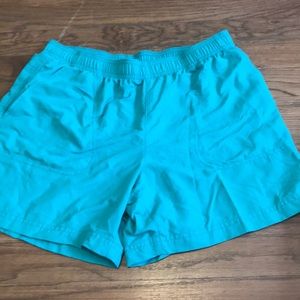 Teal Columbia baggie shorts